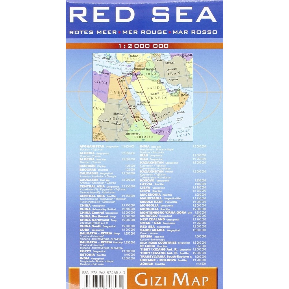 Röda Havet FYS GiziMap
